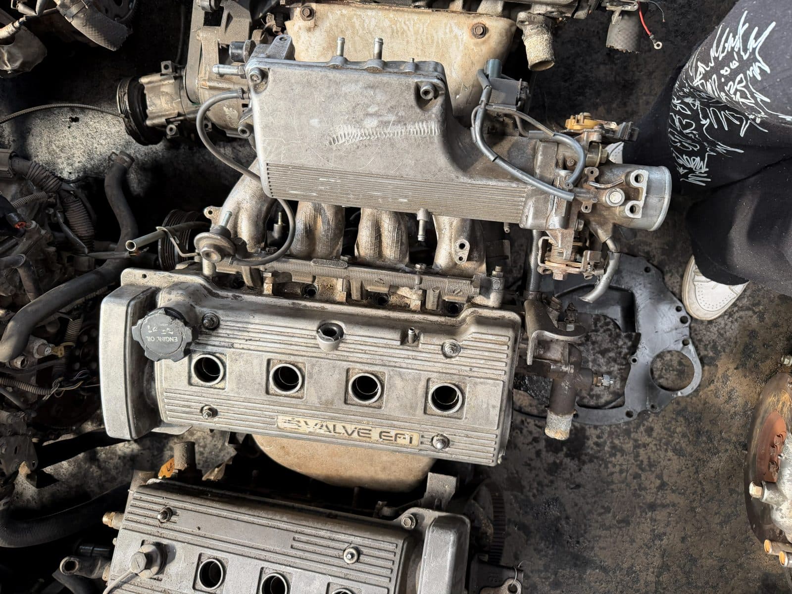 Used Toyota 7A-FE 1.8 16-valve engine